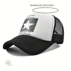Breathable Mesh Summer Baseball Cap Hats for Men and Women