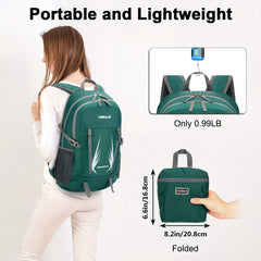 TOMULE 40L Ultralight Foldable Travel Backpack