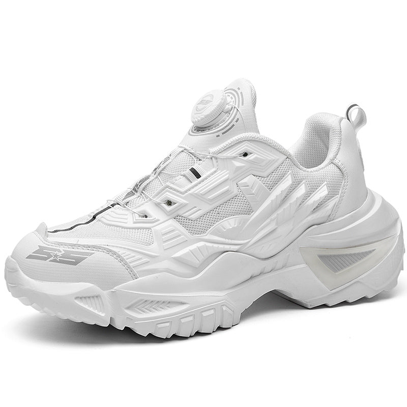 Men's Breathable Lace Up TPU Sole Sneakers