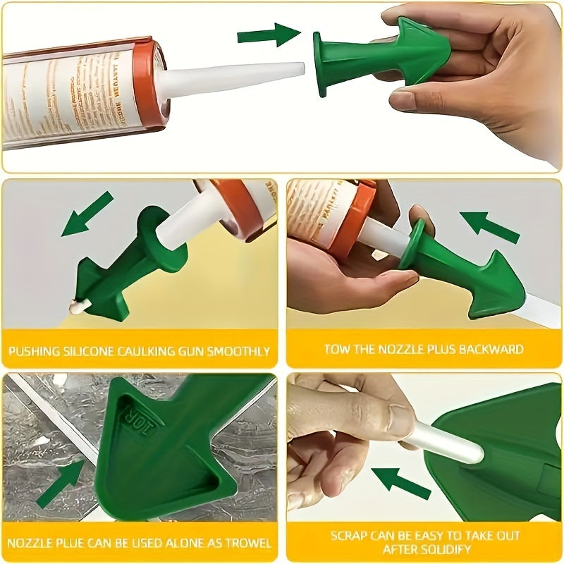 6pcs Silicone Caulk Tool Kit for Tile Joints & More