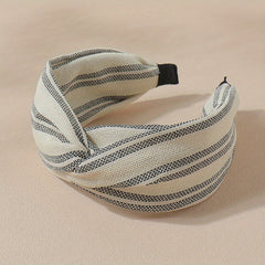 Checkered Bow Headband Sweet Headdress Hair Accessories for Women Girls