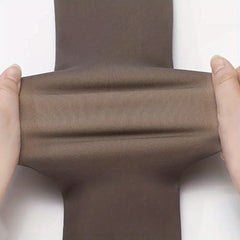 Plush Lined Opaque High Waist Thermal Elastic Leggings