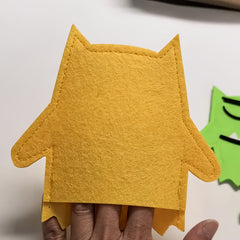 Colorful Monster Hand Puppet Set for Storytelling Props