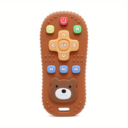 Silicone Teething Toy For Babies Remote Control Shape Teether BPA Free