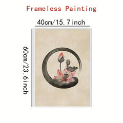 Lotus Poster Artwork Painting Wall Modern Art Picture Room Decoration