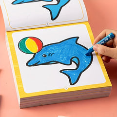Beginner's Drawing Guide Book with Vehicle Designs for Coloring Activities