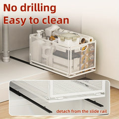 Kitchen Cabinet Storage Rack Pull Out Spice Rack Organizer