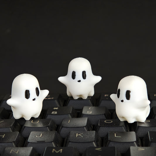 3D Printed Halloween Ghosts & Spooky Desk Accessories for Fun Halloween Gift
