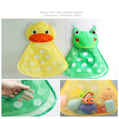 17inch Baby Toy Storage Bag - Ideal for Bath Time, Toilet Drain Netting