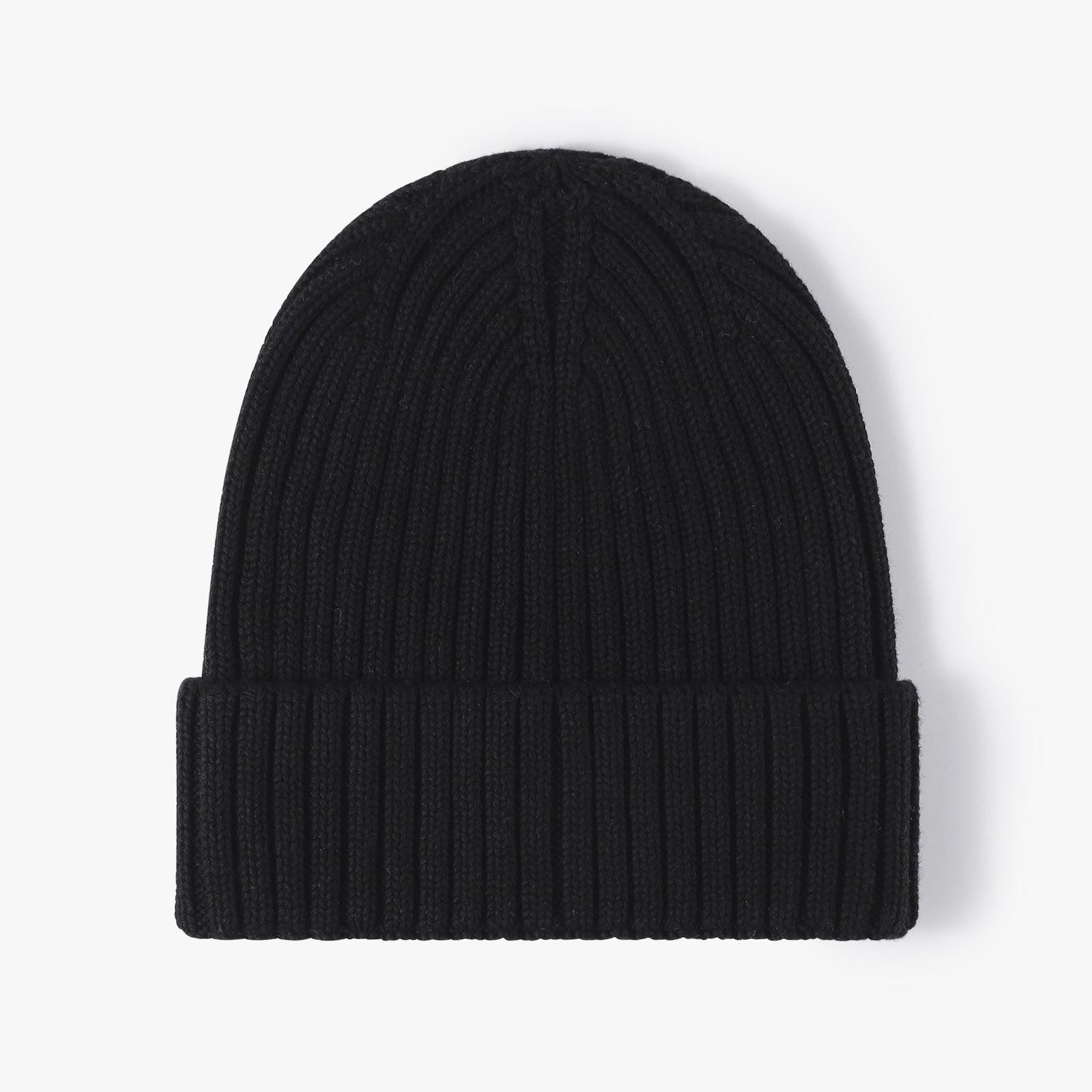 Men's Winter Knitted Cuffed Beanie Hat Ear Protection