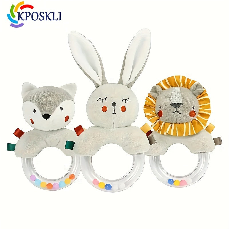Soft Animal Rattle Toys for Babies