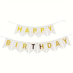 1pc Happy Birthday Banner Party Supplies