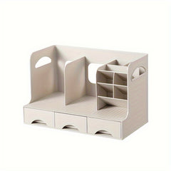 Desktop Organizer with Pen Holder & Bookend