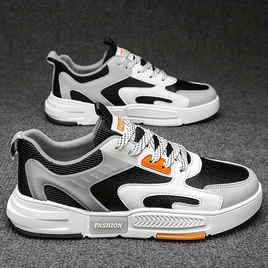 Men's Lace Up Skate Shoes Lightweight Non-slip Sneakers