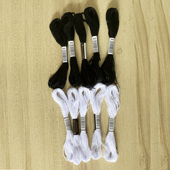10pcs Embroidery Thread Set Cross Stitch Floss for DIY Sewing