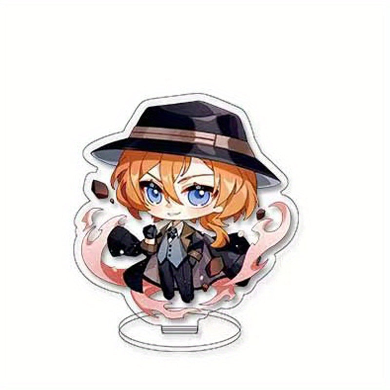 Anime Acrylic Figure Stand Model Plate Desk Decor for Fans
