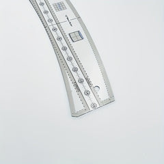 Wave Quilt Ruler Sewing Template Wave Shaped Ruler for Quilting