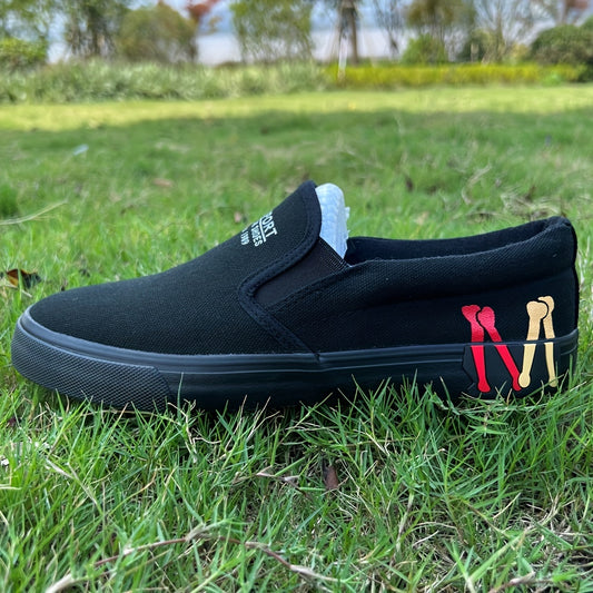 Men's Canvas Loafer Shoes Lightweight Slip On Shoes Spring Summer