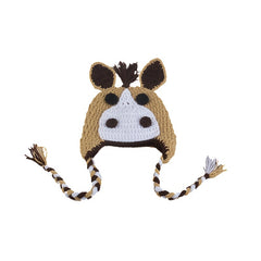 Newborn Photography Props Pony Wool Set Baby Shower Souvenirs