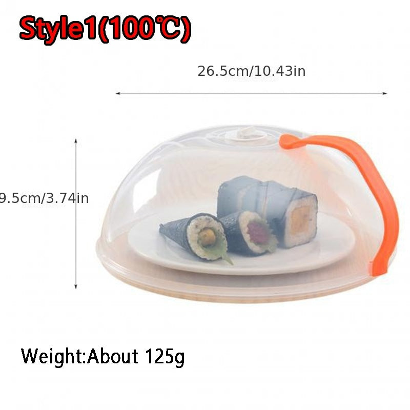 Microwave Plate Lid - Easy to Use & Dishwasher Safe