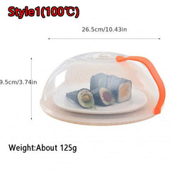 Microwave Plate Lid - Easy to Use & Dishwasher Safe