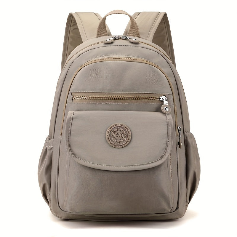 Women's Nylon Backpack: Spacious & Lightweight, Adjustable Straps