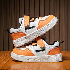 Boys Low Top Skateboard Shoes Comfortable Non-slip Sneakers