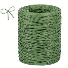 50m Floral Paper Covered Binding Thread for Bouquets and Wreaths