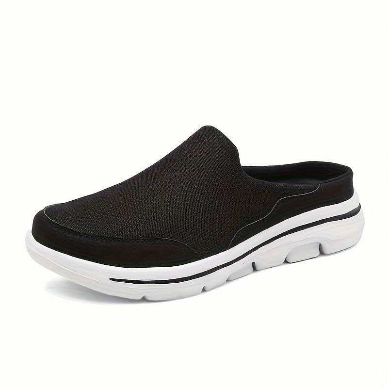 Soft Thick Sole Shock Absorption Woven Slippers Mesh Sandals