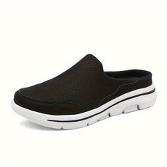Soft Thick Sole Shock Absorption Woven Slippers Mesh Sandals