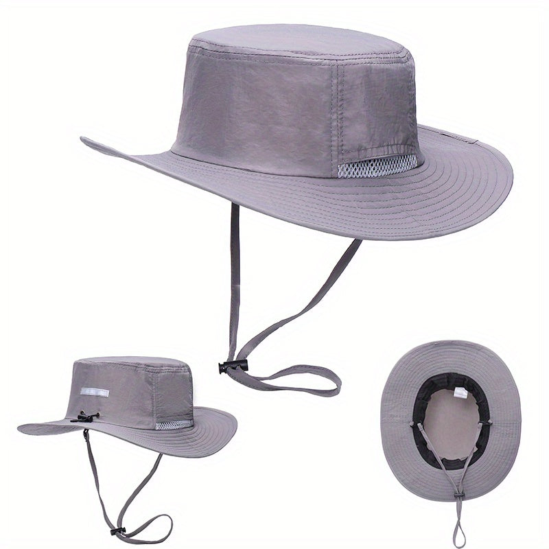 Breathable Bucket Hat Sunscreen Waterproof Boonie Hat