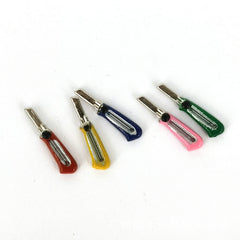 2pcs Dollhouse School Supplies Mini Cutting Utility Doll Accessories