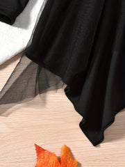 Pumpkin Ghost Hoodie & Leggings Set for Kids