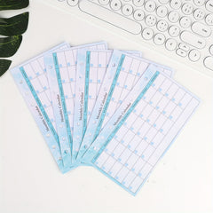 Budget Planner Refill Set - 82 Sheets Loose Leaf Paper with Binder Pocket