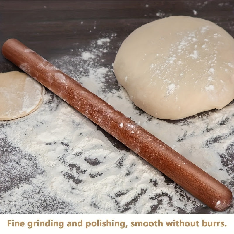 28.96cmx4 Ebony Wood Rolling Pin for Baking