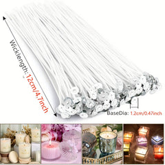 DIY Candle Making Kit with Pouring Pot, Wicks, Sticker, Holder - Perfect Gift