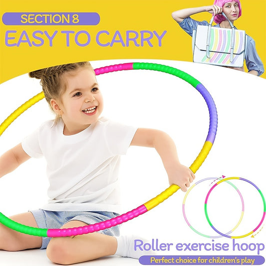 Adjustable Weight Plastic Hoops for Kids Sports Exercise