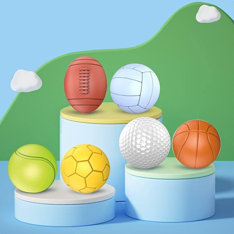 Soft Silicone Baby Grabbing Balls Set