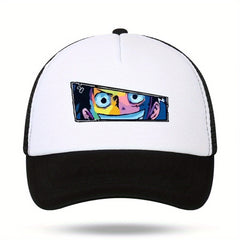 Unisex Anime Embroidered Baseball Cap for Outdoor Sport