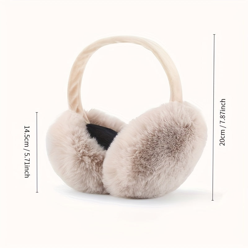 Foldable Earmuffs for Cycling in Autumn and Winter