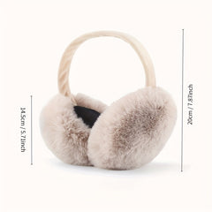 Foldable Earmuffs for Cycling in Autumn and Winter