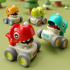 Press Whistle Dinosaur Toy Car Boys And Girls Gift