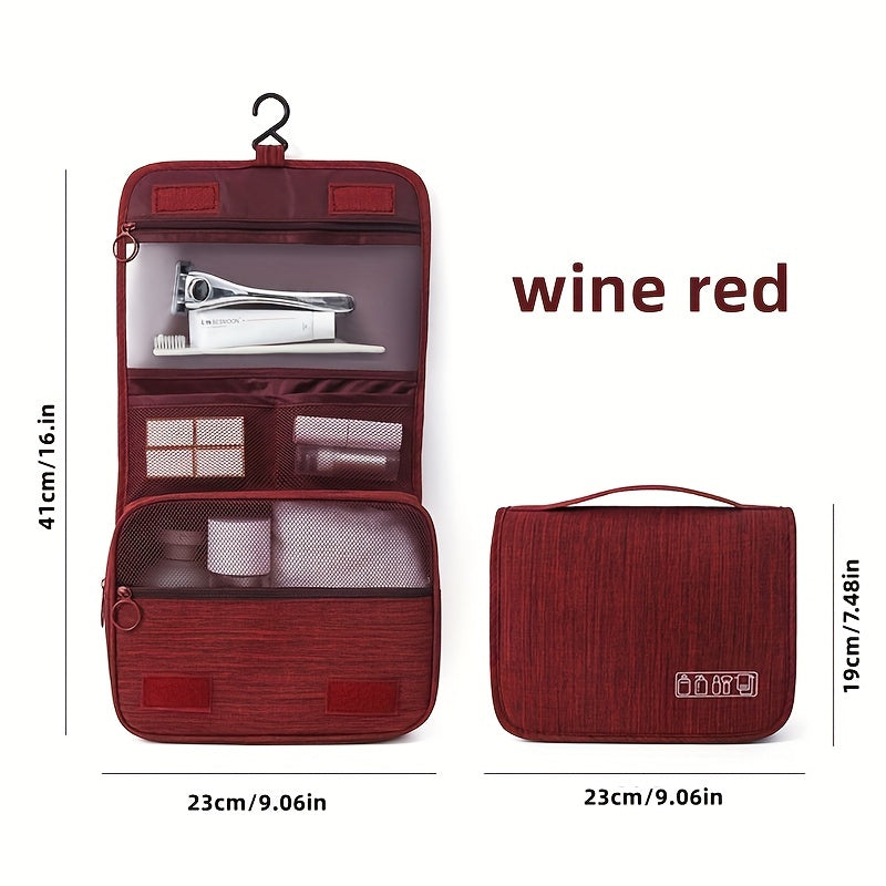 Large Capacity Travel Toiletry Bag for Men and Women - Perfect Travel Organizer