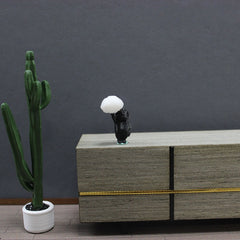 Mini Dollhouse Art Ornament for Small World Scene Model Props