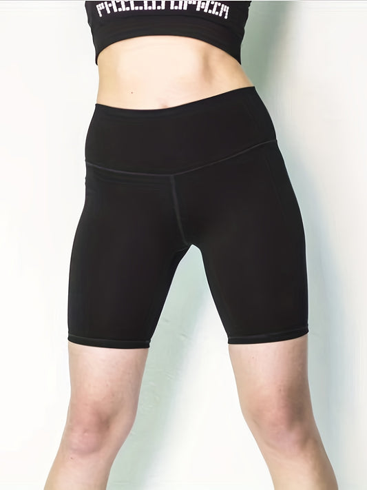 High Waist Butt Lifting Biker Shorts for Women