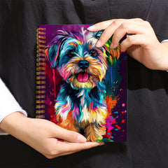 Colorful Dog Notebook for Writing Diary Bible Verse Office Stationery