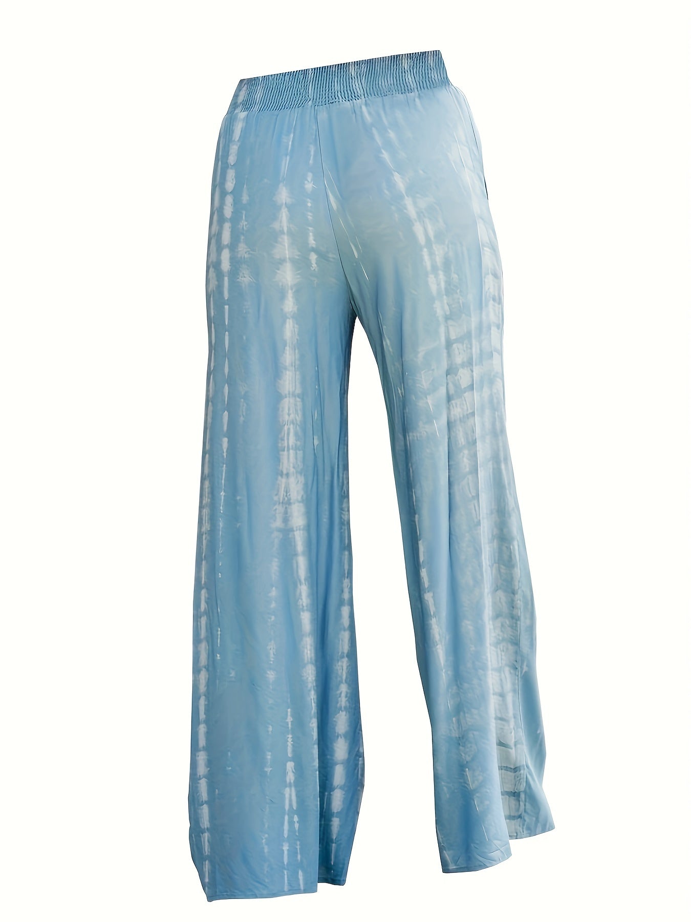  Tie Dye Wide Leg Pants w/ Pockets