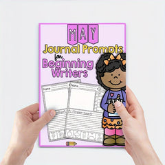 Engaging Kindergarten Journal - 44 Pages of Prompts for Writing & Drawing
