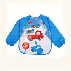 Cartoon Waterproof Smock Feeding Bib - Christmas Gift