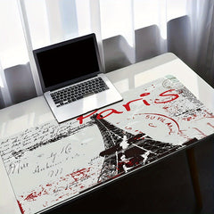 Tower In Paris Mouse Pad Non Slip Keyboard Pad